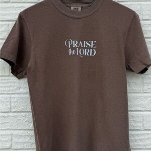 Praise the Lord Brown T-Shirt